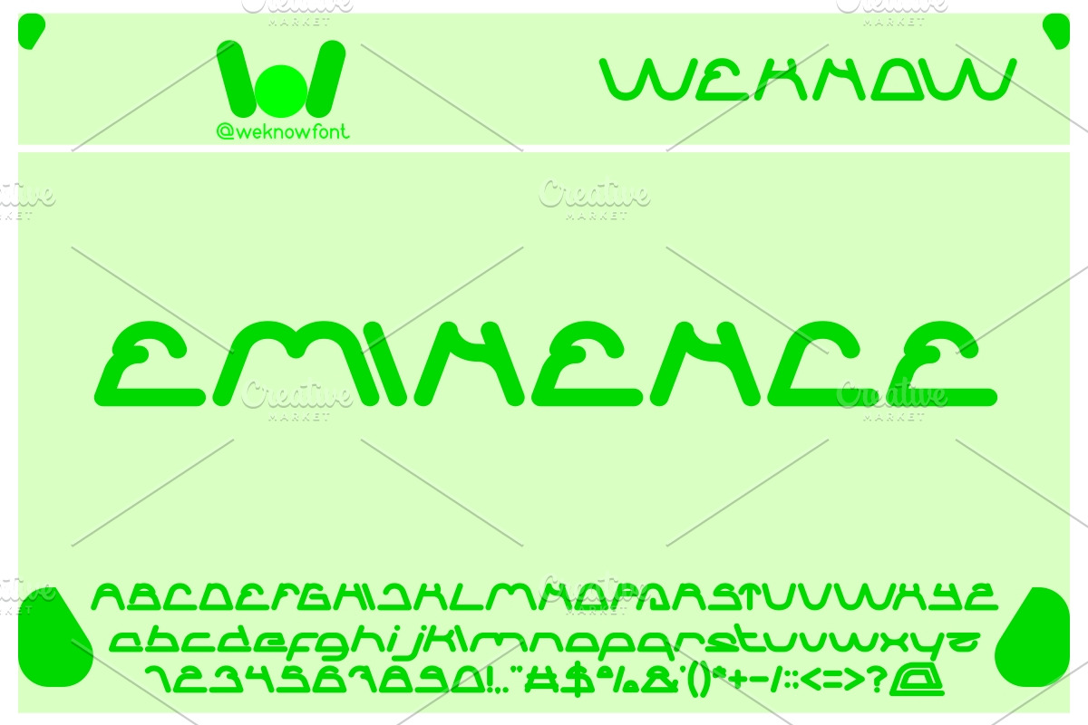 sneak peeks fonts, a Font by weknow (Photo 2 of 5)