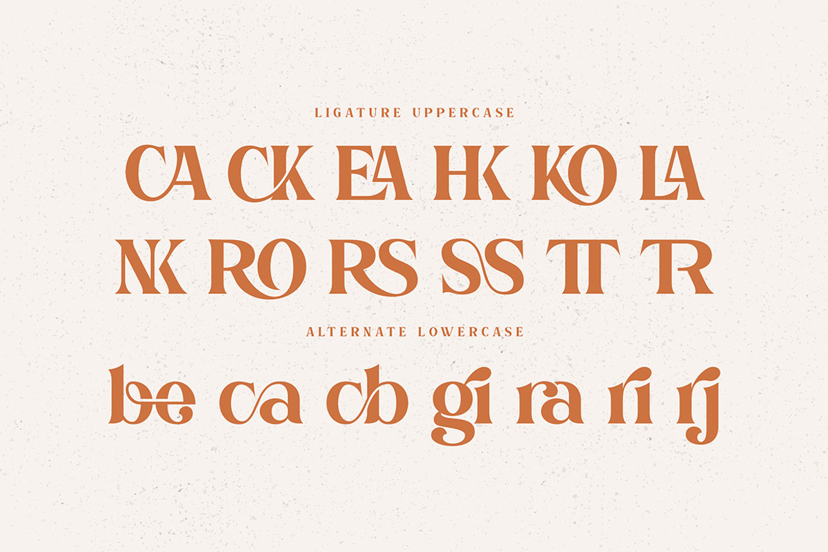 Bogimber - Retro Display Serif, a Serif Font by Cruzine (Photo 6 of 10)