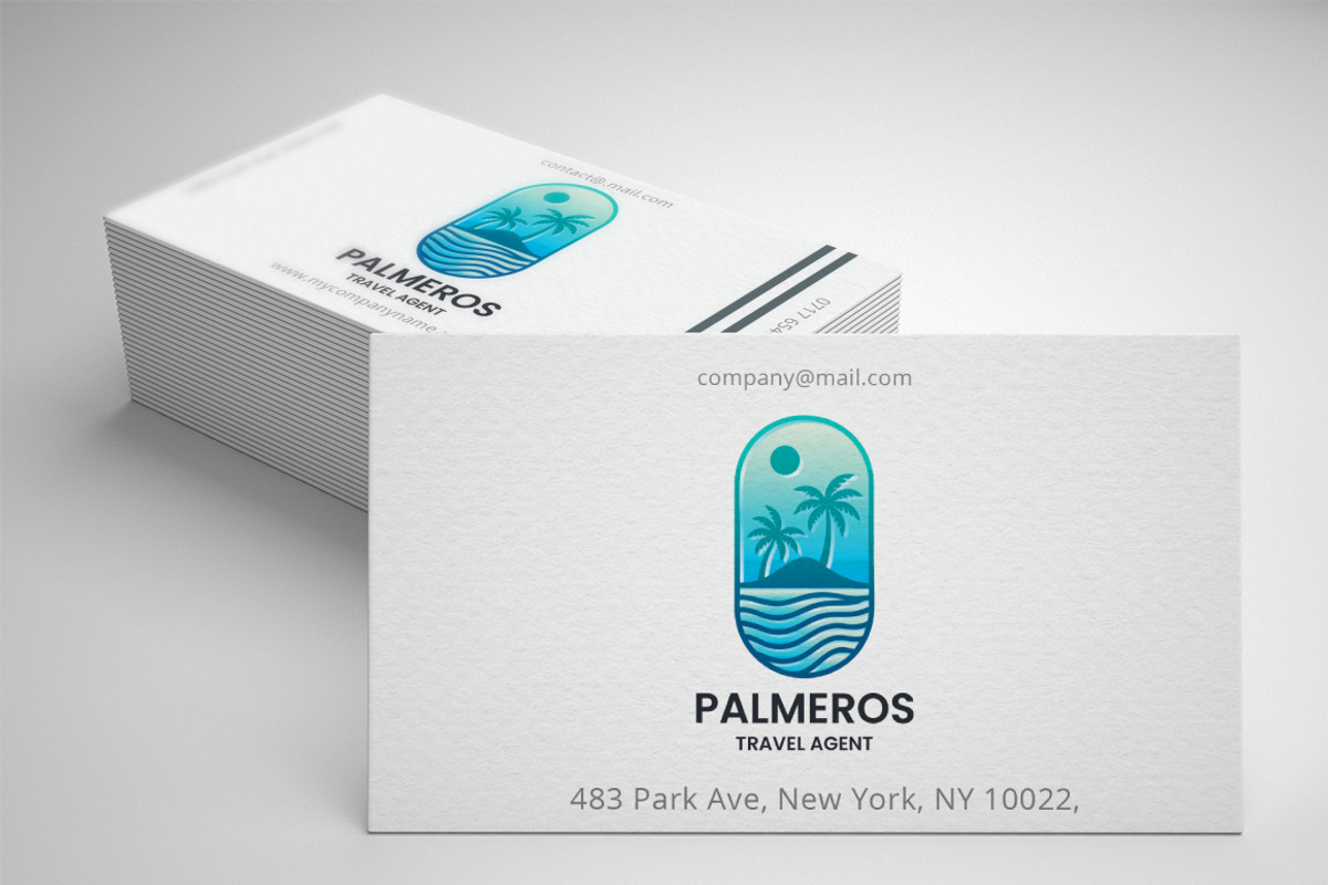 Tropical Island Paradise Logo, a Branding & Logo Template by Design_Planet (Photo 2 of 4)