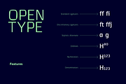 Osaca, a Sans Serif Font by Rosario Nocera (Thumbnail 6 of 12)