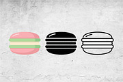 Macaron Icon Set Vector, an Outline Icon by Artonix (Thumbnail 2 of 2)