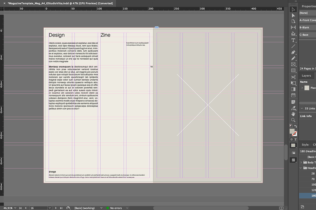 Minimalistic Magazine Template⸻Meg, a Magazine Template by Studio Viita (Photo 5 of 7)