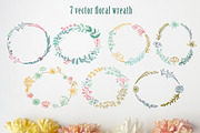 Twigs & flowers. Vector patterns, a Pattern Graphic by olly87 (Thumbnail 2 of 8)