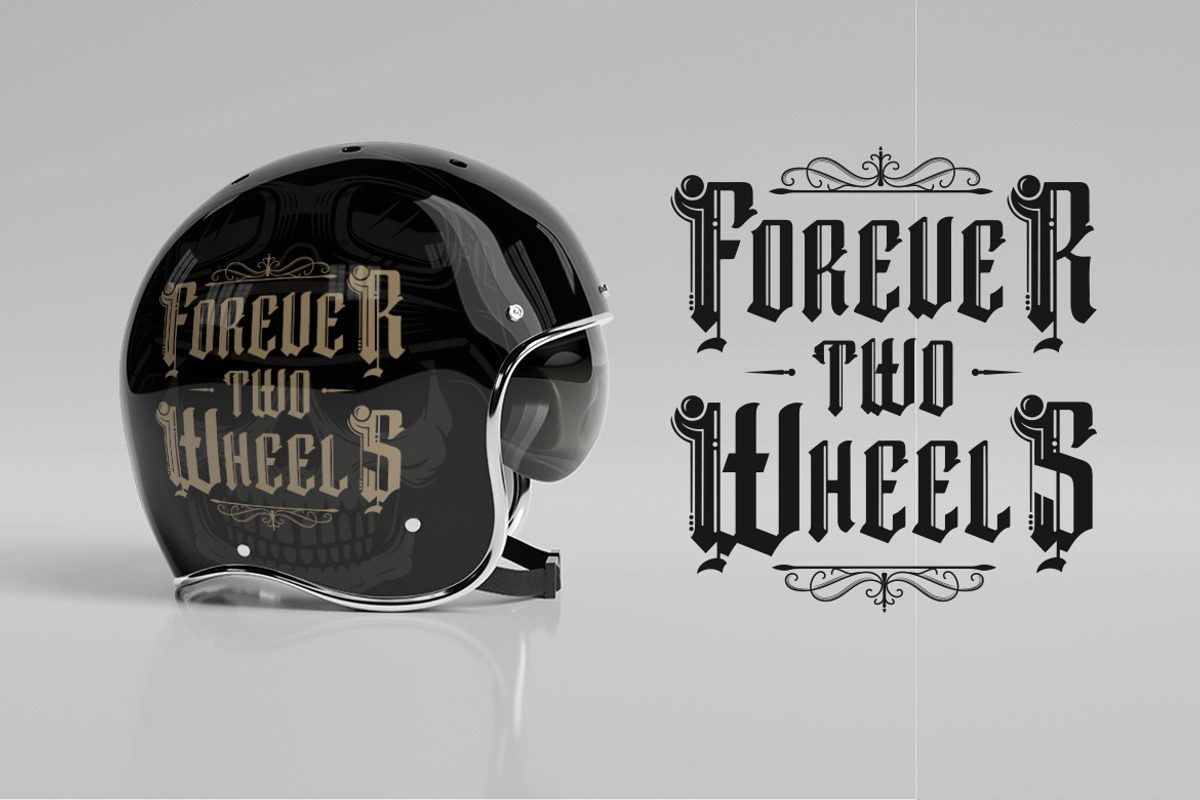 Dark Magic – Blackletter Typeface, a Blackletter Font by Typefactoryco (Photo 7 of 10)