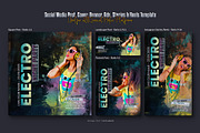 Night Party Social Media Post Bundle, a Social Media Template by Creative_View (Thumbnail 4 of 8)