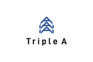 Creative Letter Triple A Logo, a Branding & Logo Template by yanuart