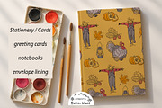 Thanksgiving Seamless Patterns, a Pattern Graphic by Decor Lines (Thumbnail 9 of 10)