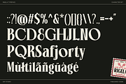 Rigela - Condensed Luxury Serif Font, a Serif Font by Say Studio (Thumbnail 10 of 10)