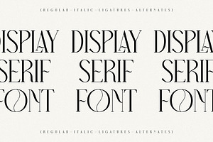 Morgalen Display Serif Font