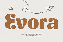CS Evora – Bold Font