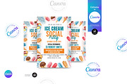 Ice Cream Social Flyer, a Flyer Template by Aam360 (Thumbnail 2 of 3)