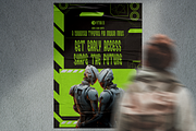 Formaxis Condensed Techno Font, a Font by PutraCetol Studio (Thumbnail 3 of 5)