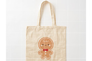 Christmas Gingerbread Cookies SVG, an Illustration by TheHitShop (Thumbnail 4 of 10)
