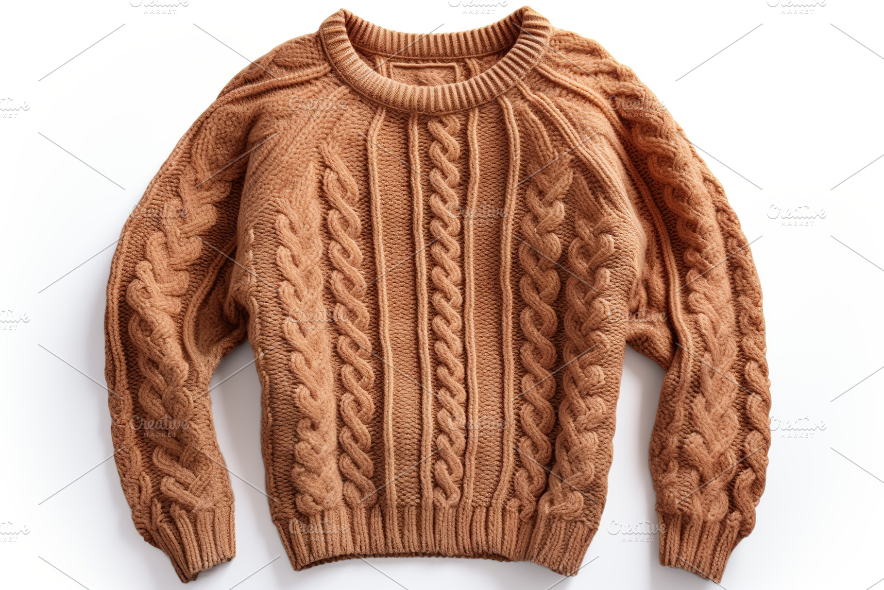 Knitted sweater isolated on white background, a Beauty & Fashion Photo by AlyaAnd