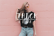 Thick N Thin, a Font by Rowlison Creative (Thumbnail 6 of 10)