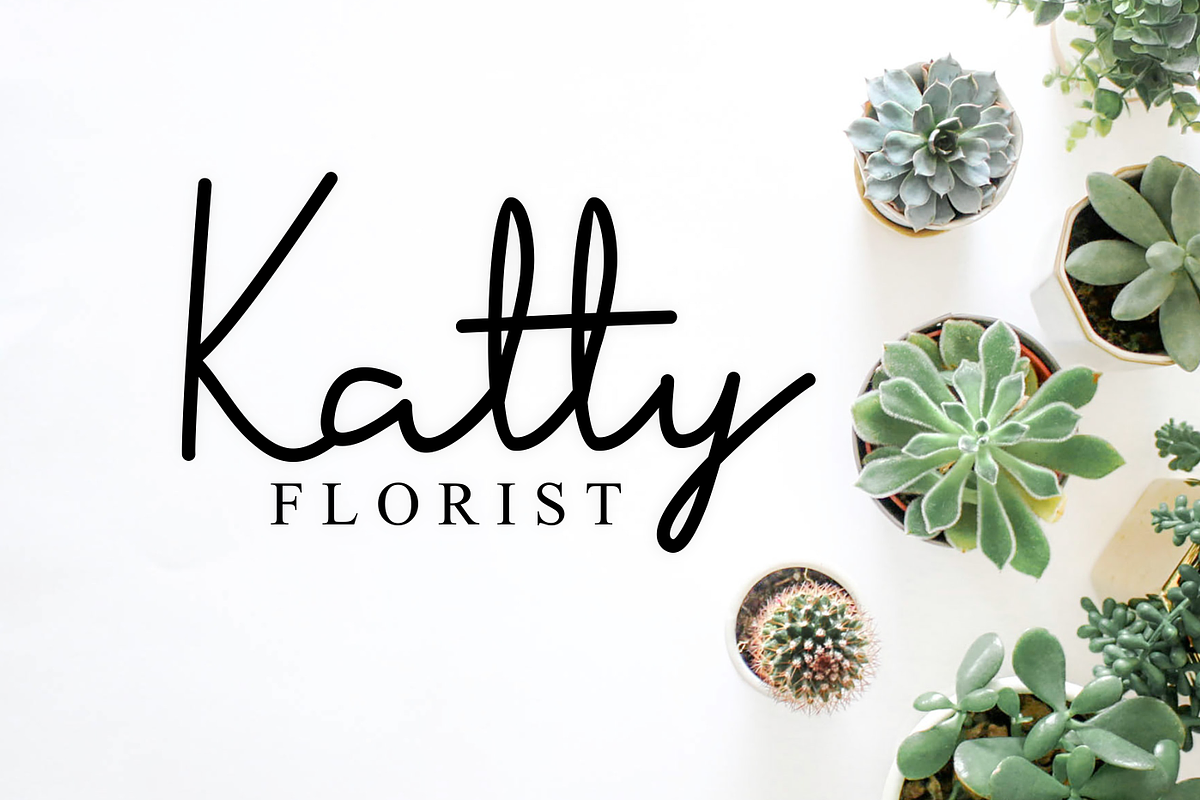 Sennita - Signature Font preview 6