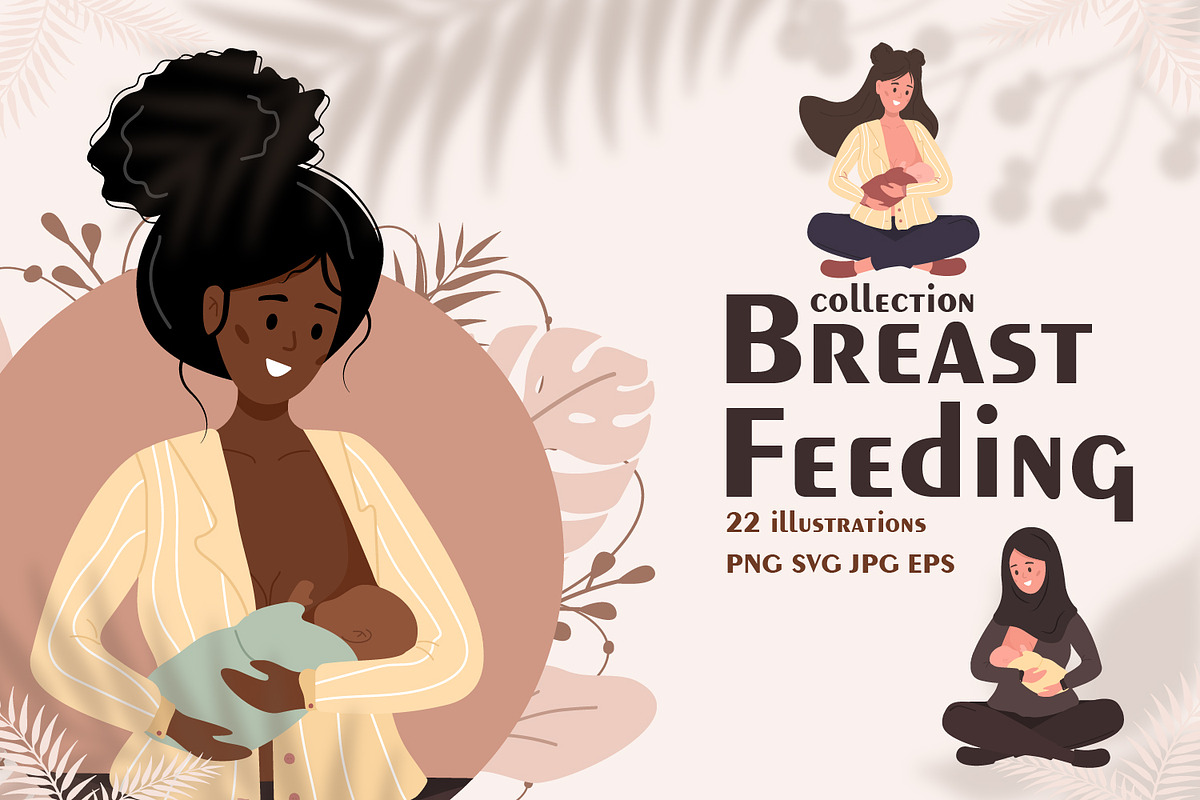 Breast Feeding collection, an Illustration by KeronnArt (Photo 1 of 11)