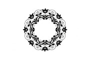 Botanical Floral Wreath SVG Bundle, an Illustration by Designs_River (Thumbnail 28 of 31)