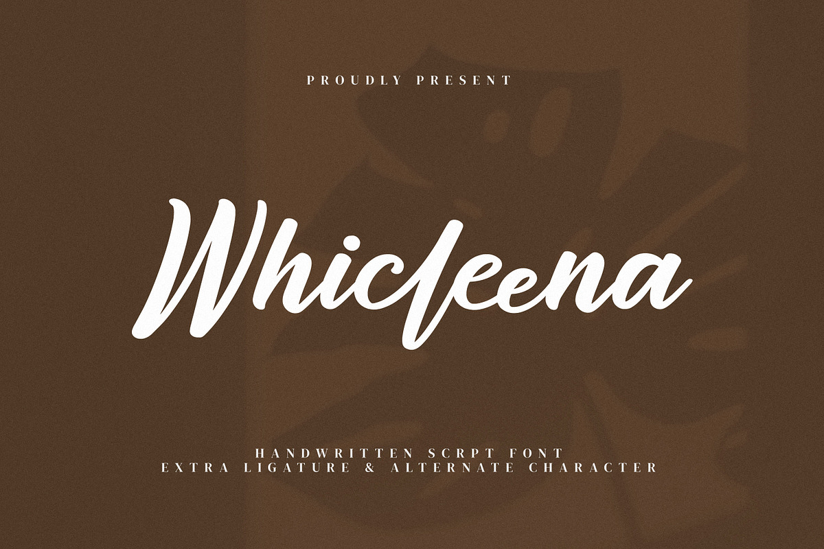 Whicleena, a Handwritten Font by Goresan Studio (Photo 1 of 15)