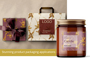 Orchid Botanical Pattern Bundle, a Pattern Graphic by Floraphoria (Thumbnail 8 of 11)