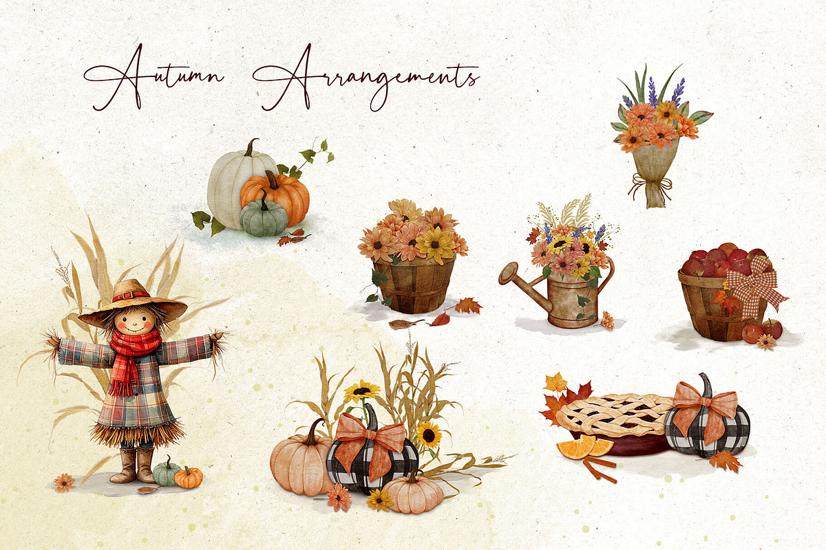 Autumn Illustrations & Printables, a Decorative Illustration by Maggie Stilwell Design (Photo 4 of 16)