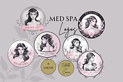 LOGOS FOR MED SPA, a Branding & Logo Template by Daring Digies (Thumbnail 1 of 5)