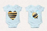 Bee Gnome Watercolor Clipart Bundle, a Person Illustration by Apixsala (Thumbnail 3 of 18)