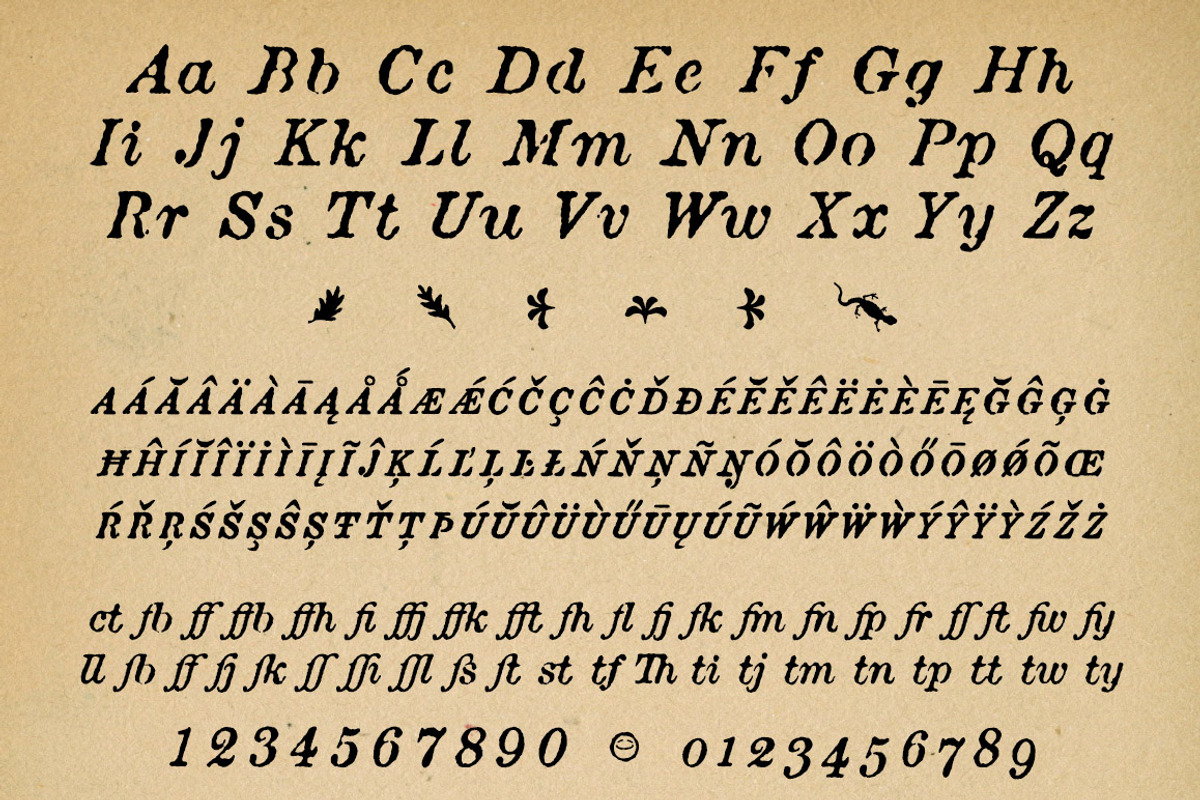 Attic Antique Italic preview 2