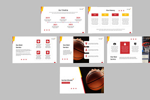 Sport Basket - Power Point Template