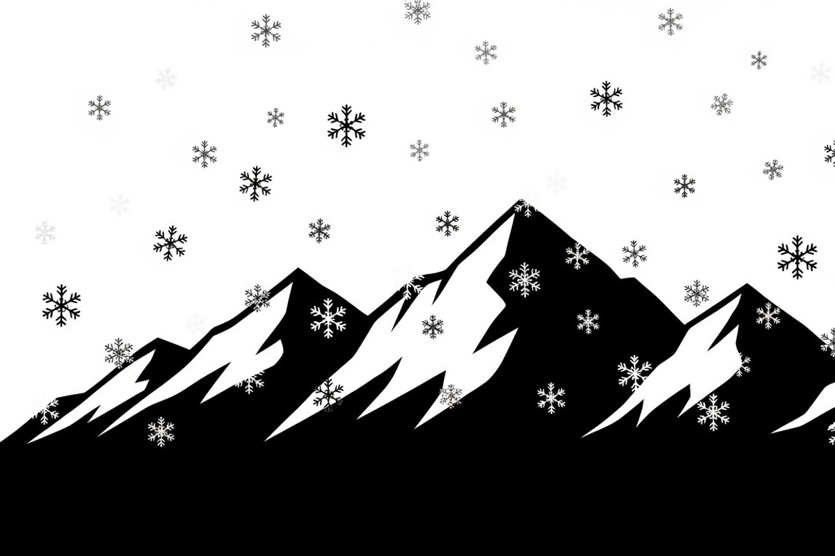 Winter Snow Silhouettes feature, an Illustration by Amazin_art (Photo 40 of 42)