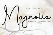 Magnolia, a Handwritten Font by FreshTypeINK (Thumbnail 1 of 8)