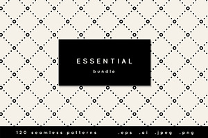 Essential Bundle. Seamless Patterns