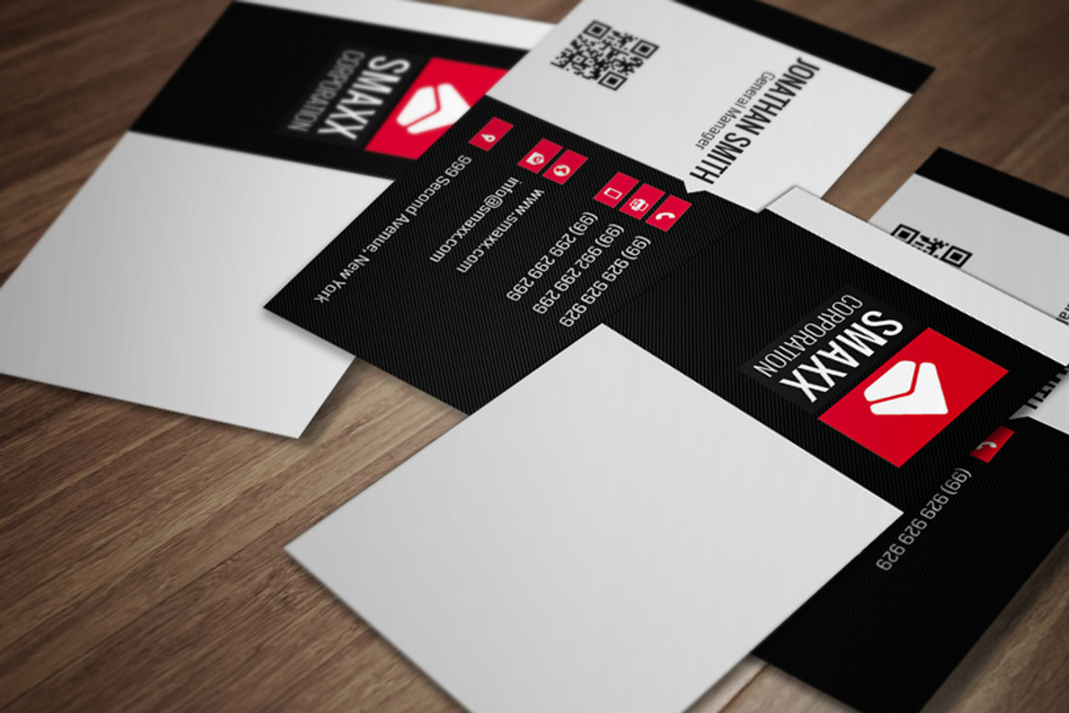 Corporate Business Card CM036, a Business Card Template by annozio (Photo 1 of 4)