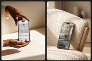 Hand Held Creamy Devices Mockups, a Device Mockup by Dikarte.Store (Thumbnail 9 of 10)