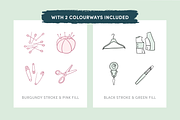 Sewing & Dressmaking Tools Icons, an Icon by Caroline Mackay (Thumbnail 3 of 8)