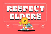 Retro Qalva - Vintage Font, a Slab Serif Font by Nirmana Visual (Thumbnail 8 of 11)
