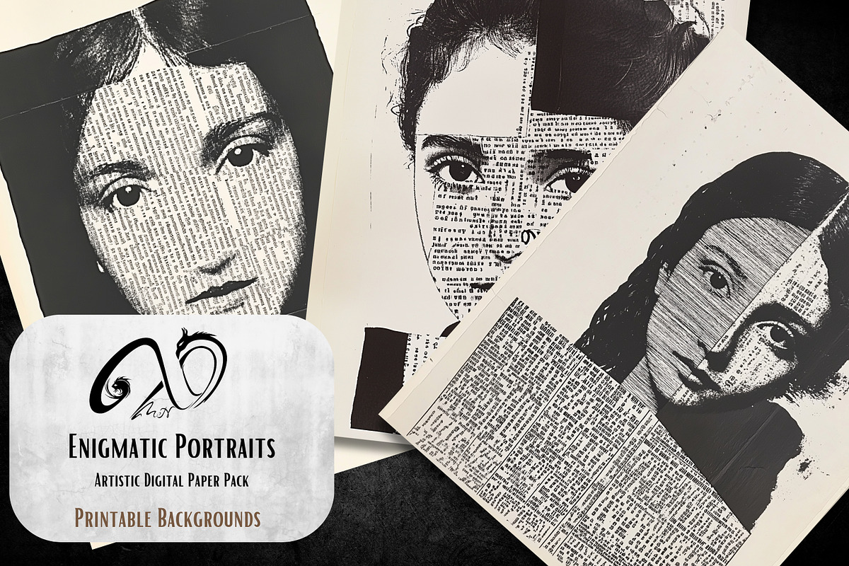 Enigmatic Portraits Background, a Person Illustration by NiiiNArt (Photo 3 of 8)
