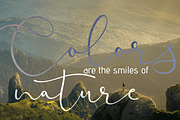 Blooming Valerian Font, a Handwritten Font by Letterhanna Studio (Thumbnail 18 of 19)