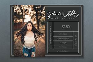 Senior Session Template PSD