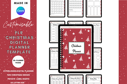 Canva Christmas Digital Planner