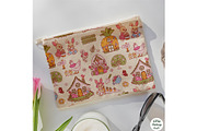 Easter Village Seamless Pattern, a Seasonal Illustration by TitaLivingArt (Thumbnail 10 of 13)