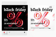 Black Friday Promotion, a Flyer Template by Human Made (Thumbnail 2 of 3)