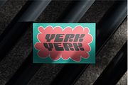 Yerk Y2K Font in 3 Styles, a Font by That That Creative (Thumbnail 14 of 15)