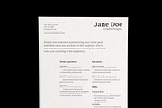 Resume & Cover Letter Template_02, a Resume Template by Akreatipe (Thumbnail 3 of 4)