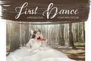 First Dance - font, a Script Font by Astarte_design (Thumbnail 1 of 7)