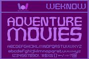 Gravel Stone font, a Font by weknow (Thumbnail 2 of 8)
