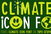 FONT | Climate Icon Font, a Symbol Font by Typo Graphic Design (Thumbnail 3 of 4)