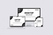 Multi Device Mockup Bundle Set, a Wearable Device Mockup by Rielismee (Thumbnail 2 of 5)