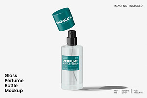 Perfume Bottle Mockup, a Packaging Mockup by renderstockmarket