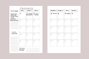 Planner / Journal Templates, a Templates & Theme by EffahArt (Thumbnail 4 of 7)